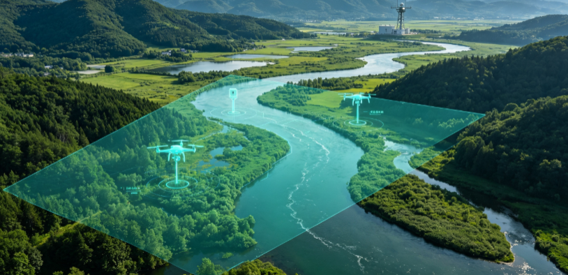 巢湖区GEO 全域空间监测筑牢生态屏障，空间技术支撑环境治理与灾害防御